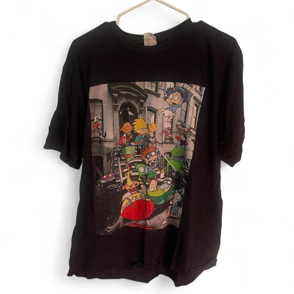Nickelodeon Black Retro Graphic Tee